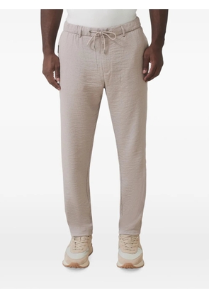 MAUVAIS Leandre drawstring trousers - Neutrals