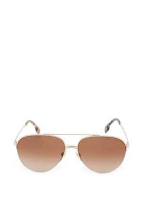 Burberry Ferry pilot-frame sunglasses - Gold