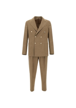 Briglia 1949 Taurasi double-breasted suit - Neutrals