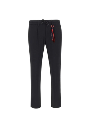 People Of Shibuya Ochi drawstring-waist trousers - Black