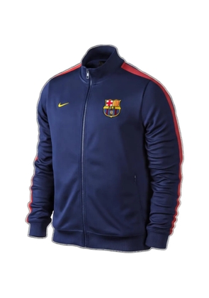 Nike FC Barcelona logo-patch sweatshirt - Blue