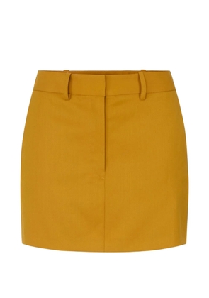 Elisabetta Franchi gabardine skirt - Yellow