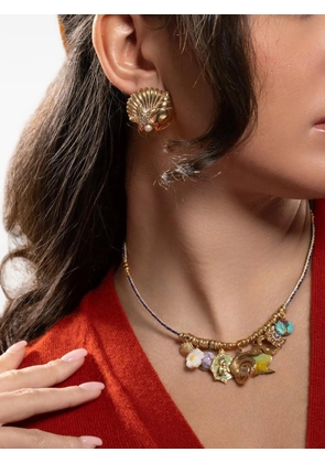 Gas Bijoux Mareva pearl-embellished earrings - Gold