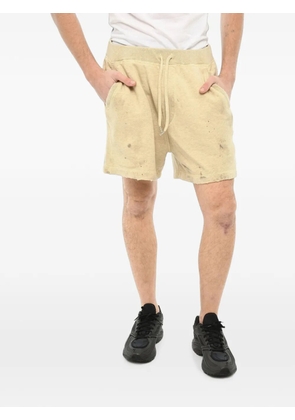 DSQUARED2 distressed-effect track shorts - Neutrals