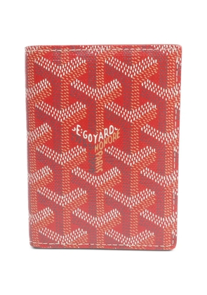 Goyard Pre-Owned canvas card case - Red