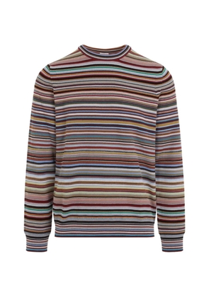 Paul Smith striped cotton sweater - Neutrals