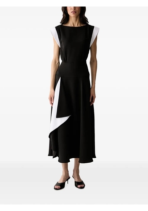 Karl Lagerfeld colour-block sleeveless dress - Black