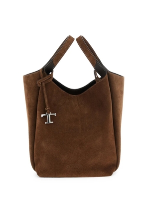 Tod's suede butcket bag - Brown