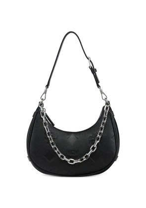 MCM small chain-link shoulder bag - Black