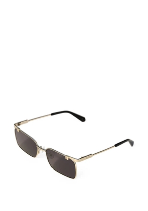 Off-White rectangle-frame sunglasses - Gold