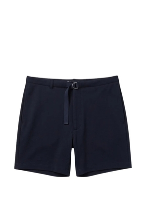 Auralee belted-waist shorts - Blue