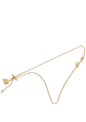 Louis Vuitton Pre-Owned 2022 Gold Plated Collier LV Speedy Necklace costume necklace