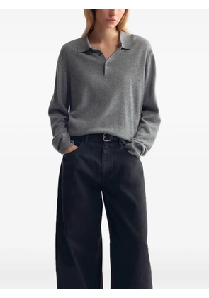 Nili Lotan Jovan cashmere polo sweater - Grey
