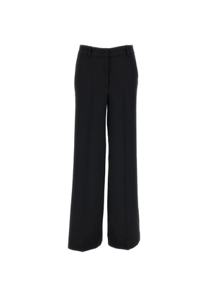 P.A.R.O.S.H. wide-leg high-waisted trousers - Black
