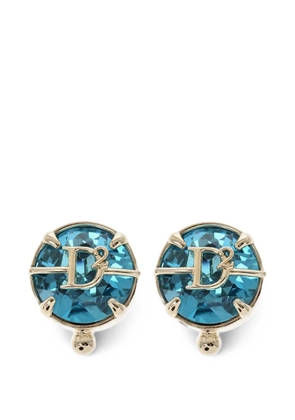 DSQUARED2 logo-detail clip-on earrings - Gold