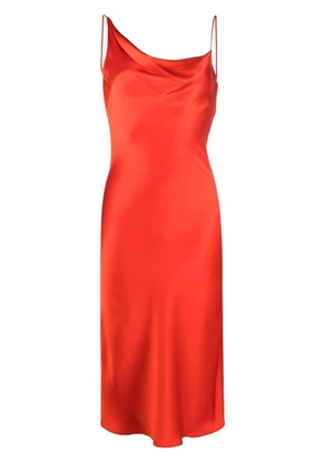 Stella McCartney cowl-neck midi dress - Red