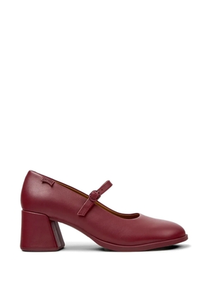 Camper Kora buckle-strap pumps - Red