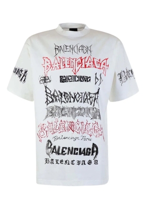 Balenciaga DIY Metal cotton T-shirt - White