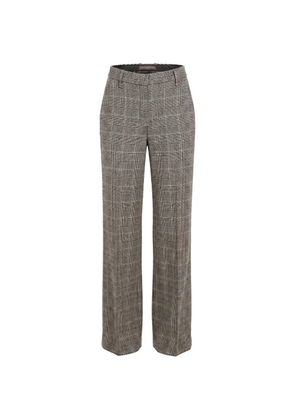 Ermanno Scervino checked trousers - Brown