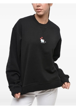 DSQUARED2 logo-print black sweatshirt