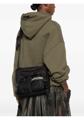 sacai multi-pocket cross body bag - Black