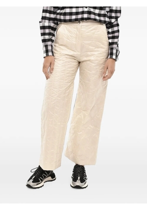 Woolrich padded wide-leg trousers - Neutrals