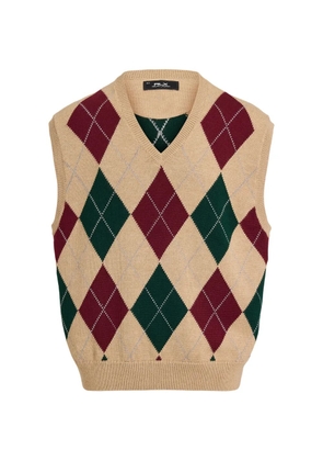 RLX Ralph Lauren Big Fit argyle sweater vest - Neutrals