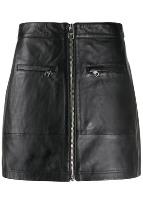 Calvin Klein Jeans zipped straight skirt - Black