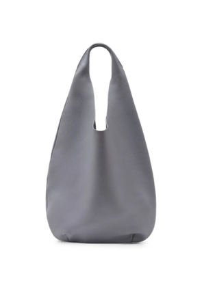 A.P.C. Le Neige grained-leather tote bag - Grey