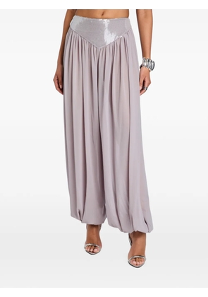 Retrofete Pyna sequin-embellished trousers - Grey