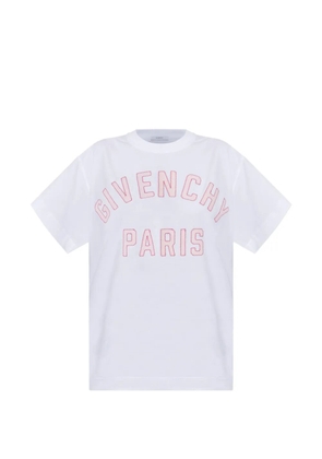 Givenchy logo-embroidered T-shirt - White