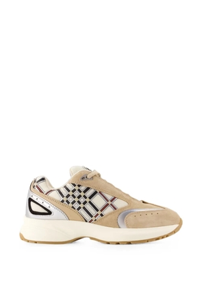 Burberry Eclipse L check sneakers - Neutrals