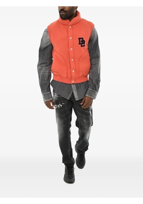 DSQUARED2 snap-button gilet - Orange