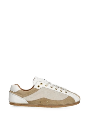 Copenhagen leather panelled sneakers - Neutrals