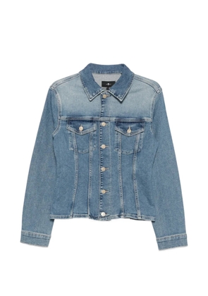7 For All Mankind slim-fit denim jacket - Blue