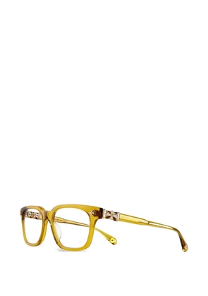 Chrome Hearts Coxuckersquare-frame glasses - Yellow