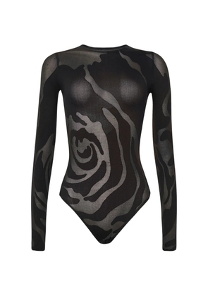 Wolford Rose Shadow bodysuit - Black