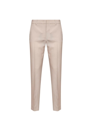 Weekend Max Mara Canon pressed-crease cropped tailored trousers - Pink