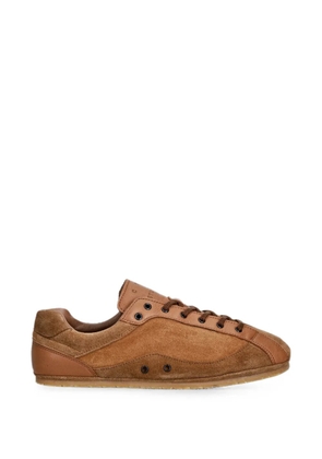 Copenhagen suede leather-panelled sneakers - Brown
