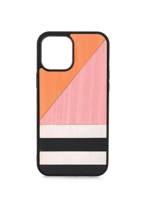 Wood'd Ratio iPhone 12 Pro Max case - Pink