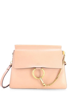 Chloé Pre-Owned Faye Leather Medium shoulder bag - Neutrals