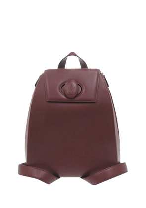 Cartier 2000-2026 Leather Must De Cartier backpack - Red