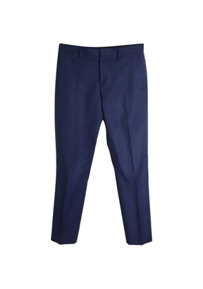 Burberry Pre-Owned tailored wool trousers - Blue