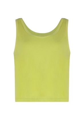 The Great. ribbed-knit tank top - Yellow