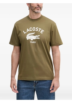 Lacoste logo-print T-shirt - Green