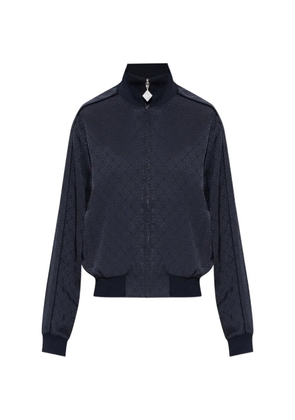 Casablanca monogram-pattern track jacket - Blue