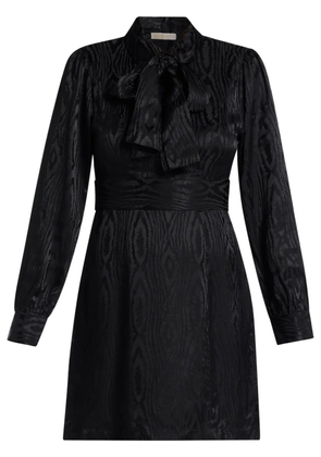 Michael Kors bow-detail mini dress - Black