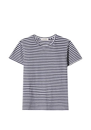 Nili Lotan striped short-sleeves T-shirt - White