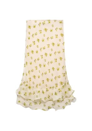 Dorothee Schumacher Airy Daydream midi skirt - Neutrals