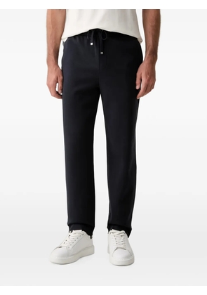 Joop! logo-patch trousers - Blue